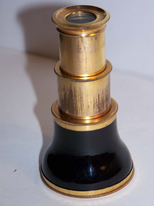 A Fine Georgian Two-Draw Monocular circa 1790-1820. — image 2